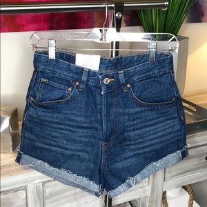 NWOT H&M High Waist Jean Shorts!